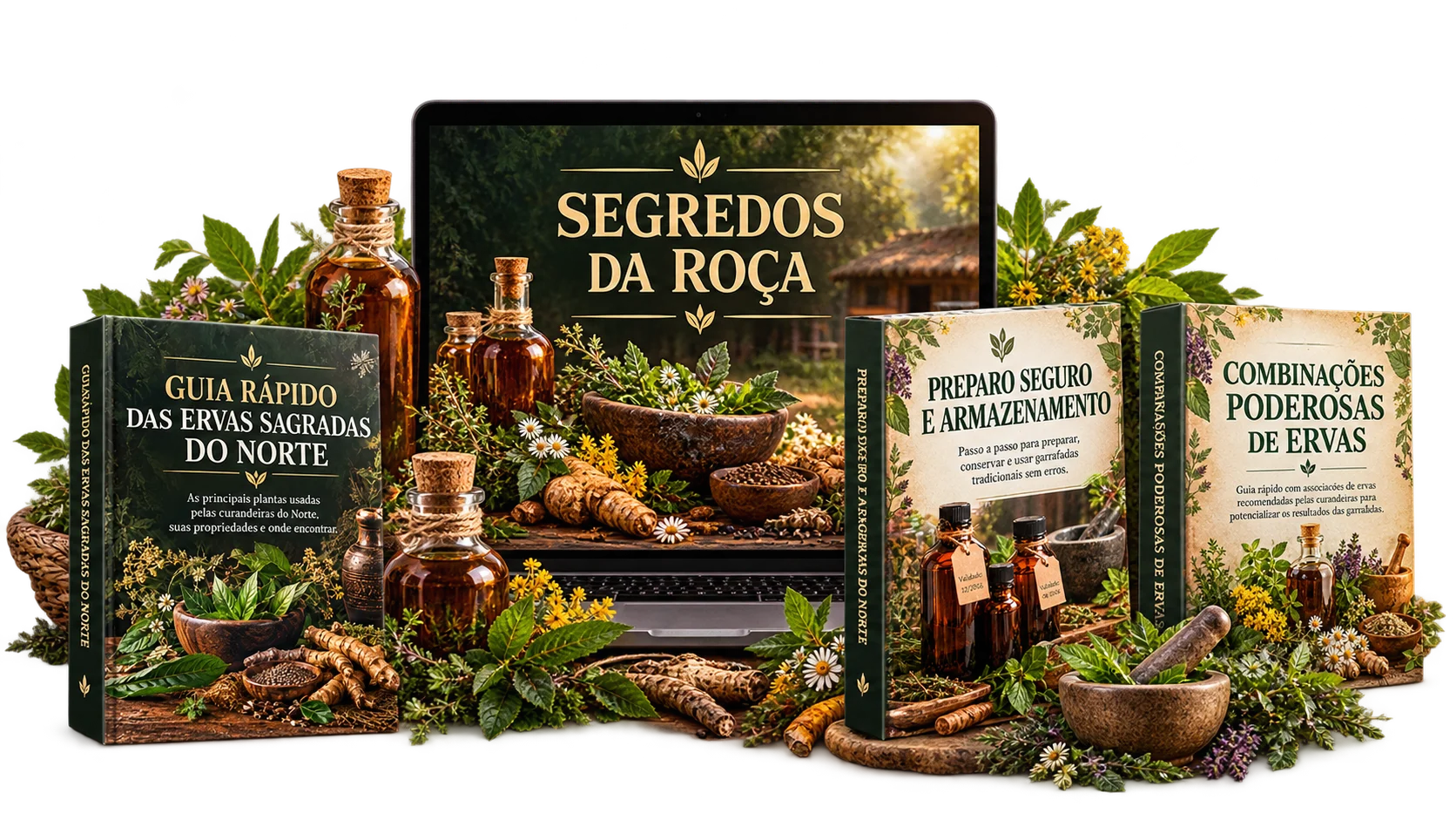 Capa do material Segredos da Roça